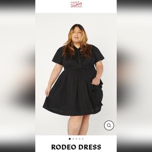 NWT Tuesday of California Rodeo Dress, Black